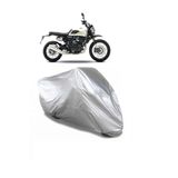 Coverplus Brixton Crossfire 500 XC Gri Arka Çanta Uyumlu Motosiklet Brandası