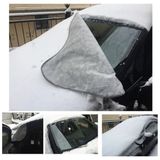 Coverplus Buzlanma Önleyici Oto Ön Cam Brandası Kar Buz Bandı 190x80 cm - Gri