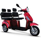 Coverplus Çift Koltuklu 3 Kişilikli 3 Tekerlekli Elektrik Motosiklet Brandası Lüx Kalite Branda - Gri
