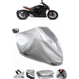 Coverplus Ducati Diavel Xdiavel Gri Arka Çanta Uyumlu Su Geçirmez Motosiklet Brandası
