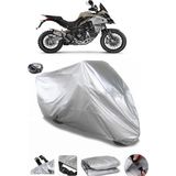 Coverplus Ducati Multistrada 1200 Enduro Pro Gri Arka Çanta Uyumlu Su Geçirmez Motosiklet Brandası
