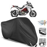 Coverplus Ducati Multistrada 1200S Siyah Motosiklet Branda