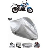 Coverplus Falcon Sharp 200 Gri Arka Çanta Uyumlu Su Geçirmez Motosiklet Brandası
