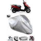 Coverplus Haojue HJ 125 ST Gri Arka Çanta Uyumlu Su Geçirmez Motosiklet Brandası