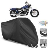 Coverplus Harley-Davidson Dyna Street Bob FXDB Siyah Motosiklet Branda