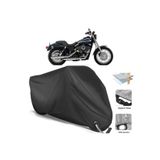 Coverplus Harley-Davidson Dyna Super Glide Sport FXDX Siyah Motosiklet Branda