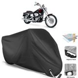 Coverplus Harley-Davidson Dyna Wide Glide FXDWGI Siyah Motosiklet Branda