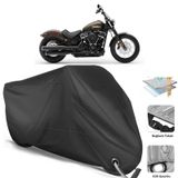 Coverplus Harley-Davidson Softail Street Bob Siyah Motosiklet Branda