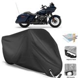 Coverplus Harley-Davidson Touring Road Glide Siyah Motosiklet Branda