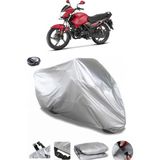 Coverplus Hero Glamour Gri Arka Çanta Uyumlu Su Geçirmez Motosiklet Brandası
