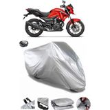 Coverplus Hero Hunk Gri Arka Çanta Uyumlu Su Geçirmez Motosiklet Brandası
