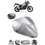 Coverplus Honda CRF1100L Africa Twin DCT Gri Arka Çanta Uyumlu Su Geçirmez Motosiklet Brandası