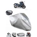Coverplus Honda Forza 750 Gri Arka Çanta Uyumlu Su Geçirmez Motosiklet Brandası