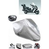 Coverplus Honda SW T600 Gri Arka Çanta Uyumlu Su Geçirmez Motosiklet Brandası