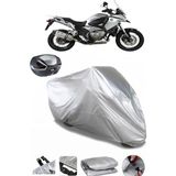 Coverplus Honda VFR 1200 X Crosstourer DCT Gri Arka Çanta Uyumlu Su Geçirmez Motosiklet Brandası