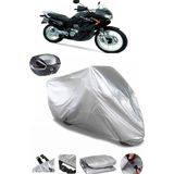 Coverplus Honda XL 650 Transalp Gri Arka Çanta Uyumlu Su Geçirmez Motosiklet Brandası