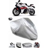 Coverplus Hyosung GD 250 R Gri Arka Çanta Uyumlu Su Geçirmez Motosiklet Brandası