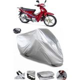Coverplus Kanuni CUP 100 S Gri Arka Çanta Uyumlu Su Geçirmez Motosiklet Brandası