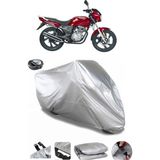 Coverplus Kanuni Puma 150 Gri Arka Çanta Uyumlu Su Geçirmez Motosiklet Brandası