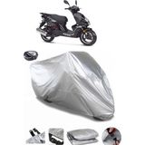Coverplus Kanuni Ronny S Gri Arka Çanta Uyumlu Motosiklet Brandası