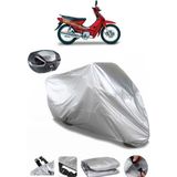 CoverPlus Kanuni Seyhan 100 C Arka Çanta Uyumlu Motosiklet Brandası Lüx Premium Kalite - Gri