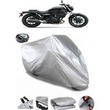 Coverplus Kawasaki EN 500 Gri Arka Çanta Uyumlu Su Geçirmez Motosiklet Brandası