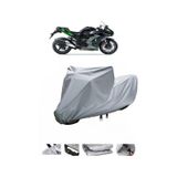 Coverplus Kawasaki Ninja H2 SX Gri Su Geçirmez Motosiklet Brandası