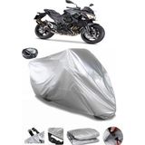 Coverplus Kawasaki Z 800 Gri Arka Çanta Uyumlu Su Geçirmez Motosiklet Brandası