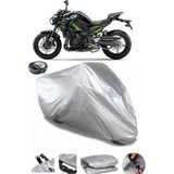 Coverplus Kawasaki Z 900 Gri Arka Çanta Uyumlu Su Geçirmez Motosiklet Brandası