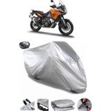 Coverplus Ktm 1190 Adventure Arka Çanta Uyumlu Su Geçirmez Gri Motosiklet Branda