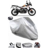 Coverplus KTM 790 Adventure Gri Arka Çanta Uyumlu Su Geçirmez Motosiklet Brandası