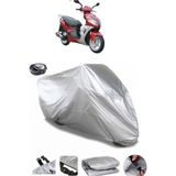 Coverplus Kuba Apricot 125 Gri Arka Çanta Uyumlu Su Geçirmez Motosiklet Brandası