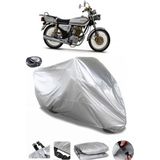 Coverplus Kuba Çita 150R Gold Gri Arka Çanta Uyumlu Su Geçirmez Motosiklet Brandası