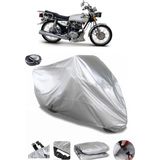 Coverplus Kuba Filinta 100 Gri Arka Çanta Uyumlu Su Geçirmez Motosiklet Brandası
