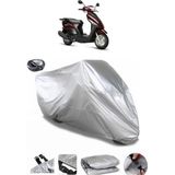 Coverplus Kuba Golf 100 Gri Arka Çanta Uyumlu Su Geçirmez Motosiklet Brandası