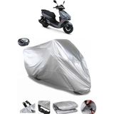 Coverplus Kuba Pesaro 125 X Gri Arka Çanta Uyumlu Su Geçirmez Motosiklet Brandası