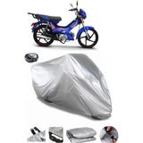 Coverplus Kuba Runner 50 Gri Arka Çanta Uyumlu Su Geçirmez Motosiklet Brandası
