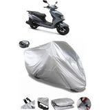 Coverplus Kuba Space 50 Pro Gri Arka Çanta Uyumlu Su Geçirmez Motosiklet Brandası