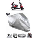 Coverplus Kuba Trendy 50 Gri Arka Çanta Uyumlu Su Geçirmez Motosiklet Brandası