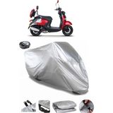 Coverplus Kuba Trendy XC 50 Gri Arka Çanta Uyumlu Su Geçirmez Motosiklet Brandası