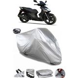 Coverplus Kymco Agility City 200I Gri Arka Çanta Uyumlu Su Geçirmez Motosiklet Brandası