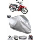 Coverplus Kymco Aktiv 110 Gri Arka Çanta Uyumlu Su Geçirmez Motosiklet Brandası