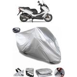 Coverplus Kymco Downtown 125I Gri Arka Çanta Uyumlu Su Geçirmez Motosiklet Brandası