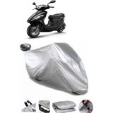 Coverplus Kymco Jockey 125 Gri Arka Çanta Uyumlu Su Geçirmez Motosiklet Brandası