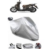 Coverplus Kymco People 125 Gri Arka Çanta Uyumlu Su Geçirmez Motosiklet Brandası