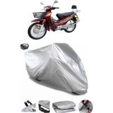 Coverplus Lifan LF100-A Gri Arka Çanta Uyumlu Su Geçirmez Motosiklet Brandası