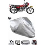Coverplus Lifan LF125-5 Gri Arka Çanta Uyumlu Su Geçirmez Motosiklet Brandası