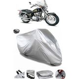 Coverplus Lifan LF250-4 Gri Arka Çanta Uyumlu Su Geçirmez Motosiklet Brandası