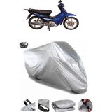Coverplus Lifan TAY 100 Gri Arka Çanta Uyumlu Su Geçirmez Motosiklet Brandası