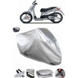 Coverplus Malaguti Ciak Master 200 Gri Arka Çanta Uyumlu Su Geçirmez Motosiklet Brandası